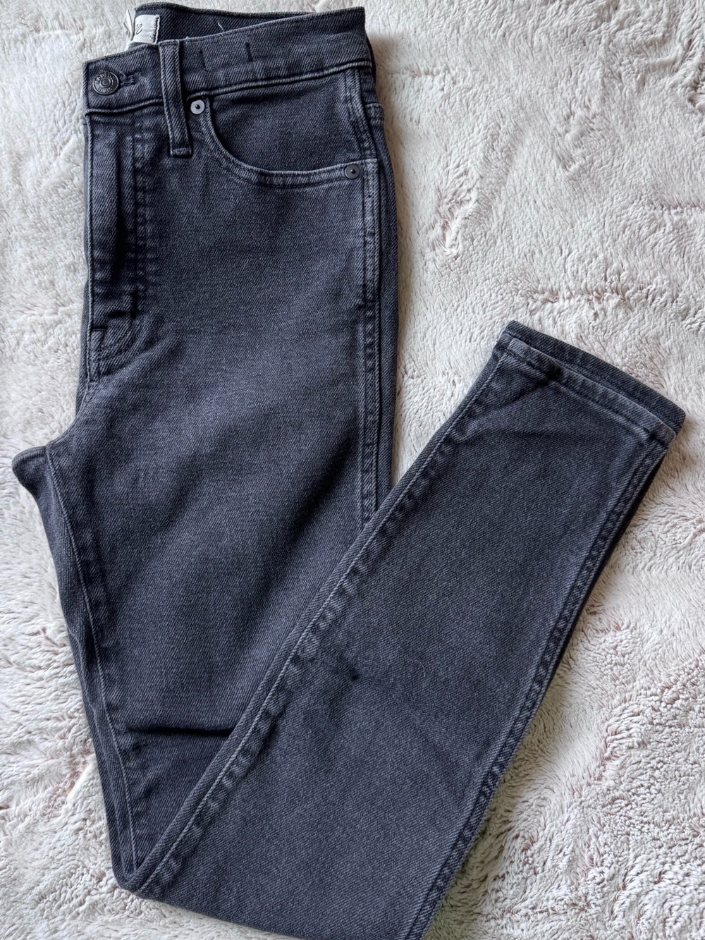 Madewell 10” High Rise skinny jeans